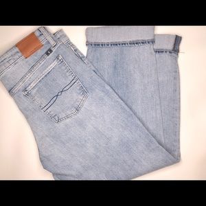 LUCKY BRAND SWEET CROP DENIM JEANS